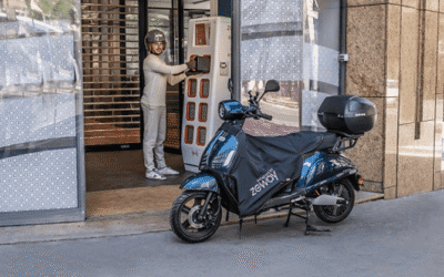 Zeway aterriza en España con su red de estaciones de intercambio de baterías para motos eléctricas