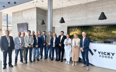 Salome Pradas visita las instalaciones de Vicky Foods y se reúne con Rafael Juan y su equipo directivo