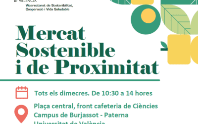Mercado Sostenible y de Proximidad en el Campus de Burjassot de la Universitat de València