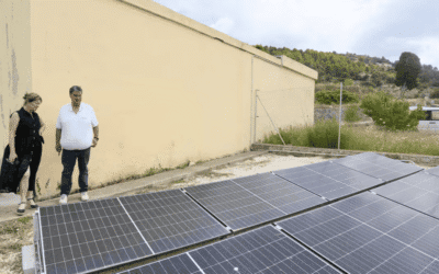 La Diputación de Alicante instala placas fotovoltaicas y mejora la eficiencia hidráulica en Benimassot