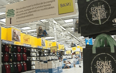 El consumo de bolsas de plástico cae un 40 % desde que comenzaron a cobrarse